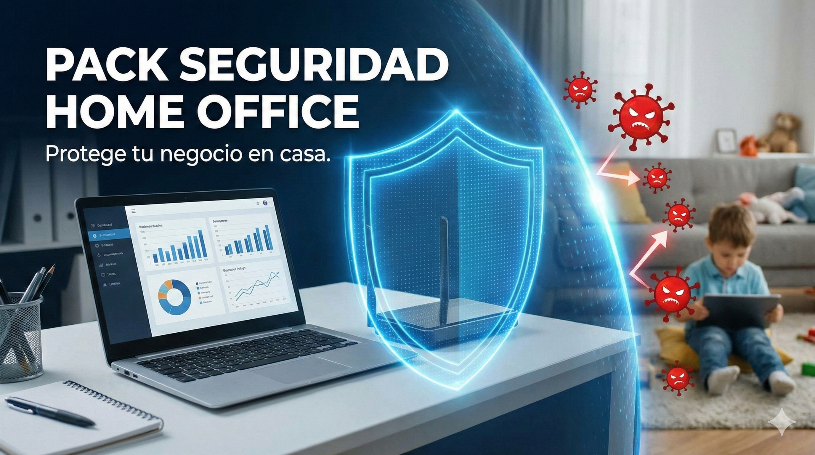 Pack Seguridad Home Office